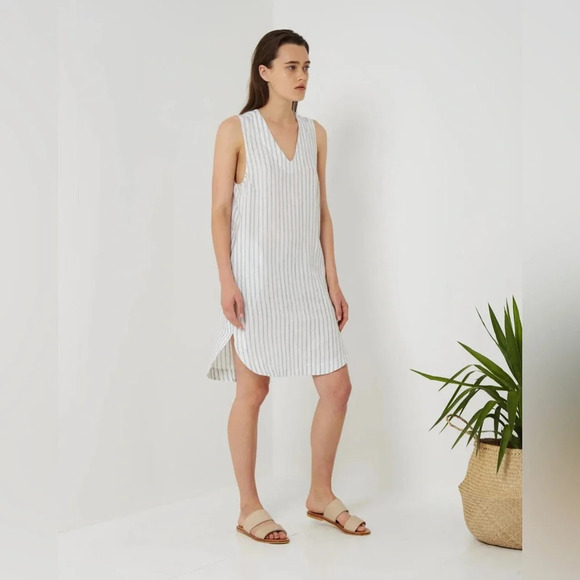 Assembly Label Row Linen Dress | XS - Picture 1 of 4